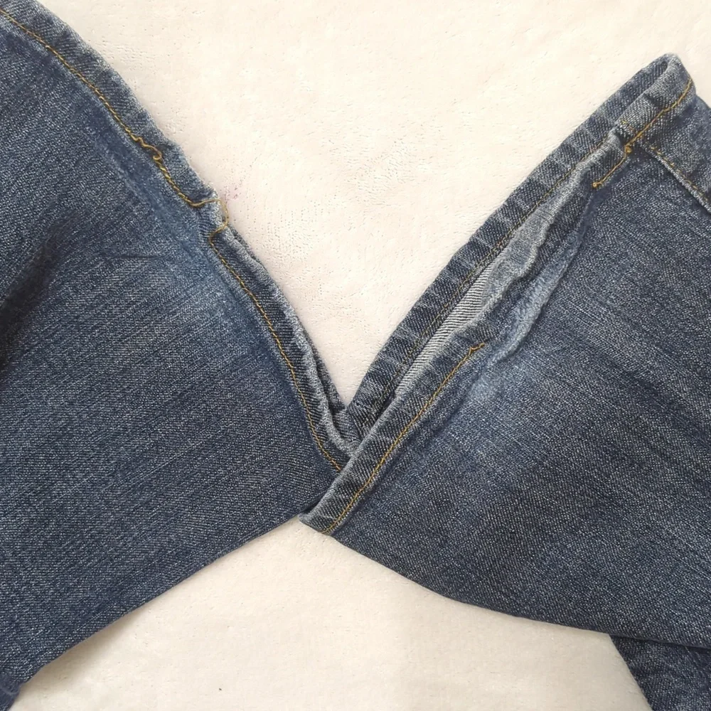 See Thru Soul Y2K Low Rise Jeans - Picture 4 of 7